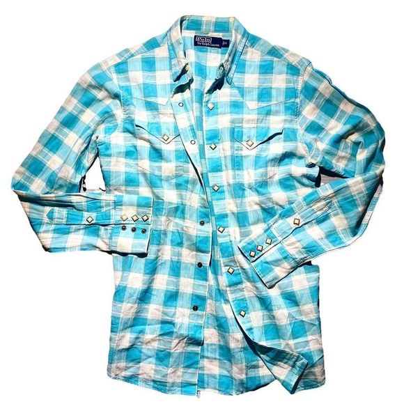 Polo Ralph Lauren Other - Polo Ralph Lauren‎ Western style snap button up